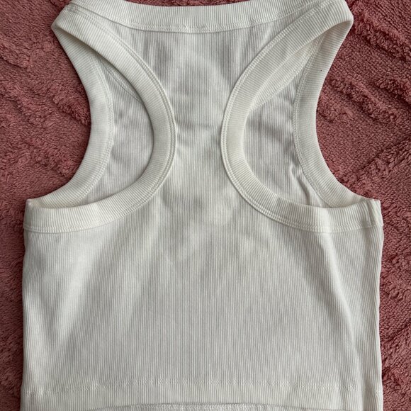 Alo Tank Top, White & Size Small & New Without Tags - Picture 3 of 3